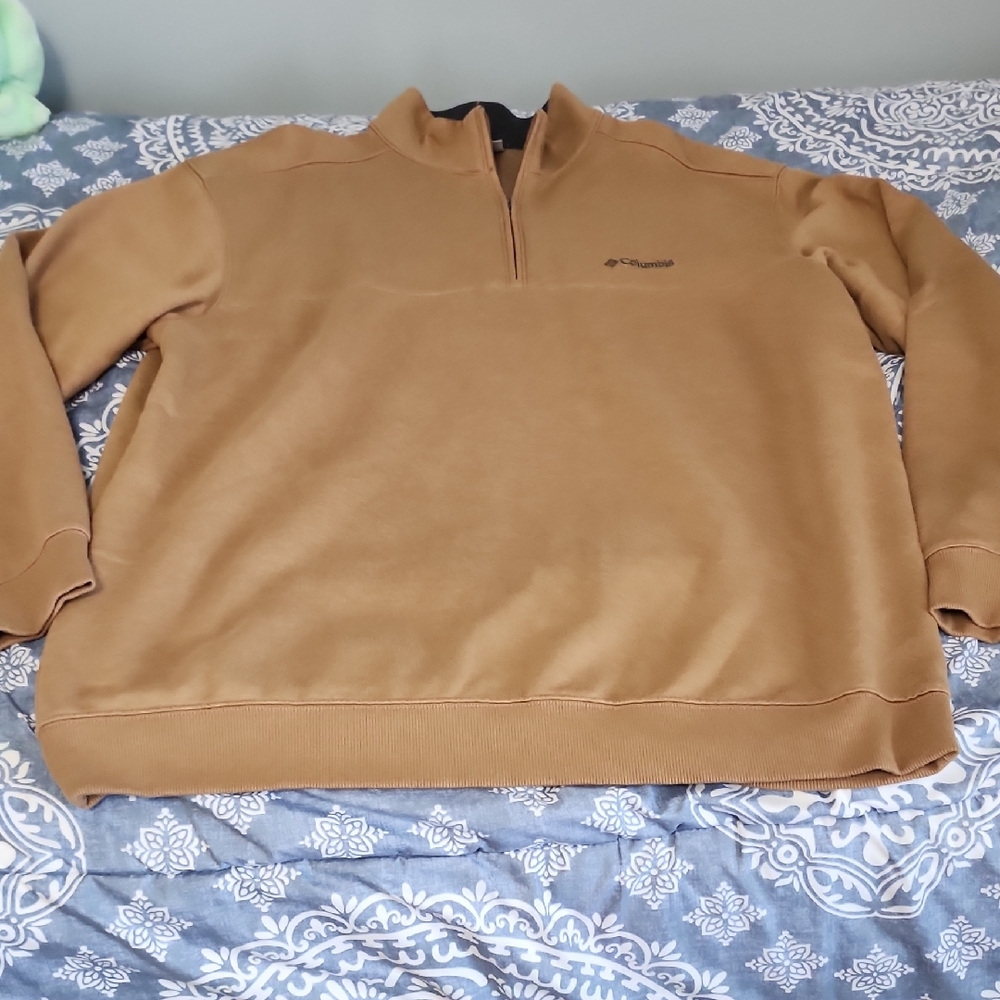 Columbia Men's Brown 1/4 Zip